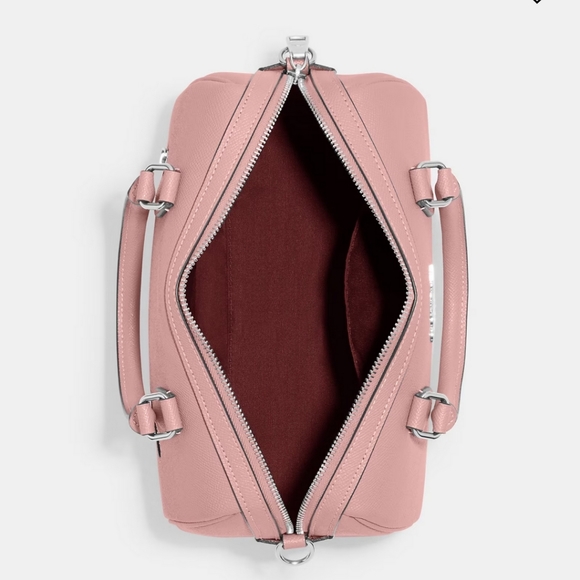 New! 🩷Rowan Satchel in Silver/Light Pink 🩷 *Ready to Ship* (Only 1 left) - Picture 3 of 7